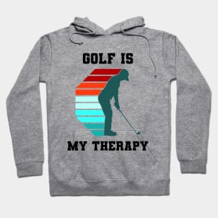 Golf Is My Therapy Hoodie